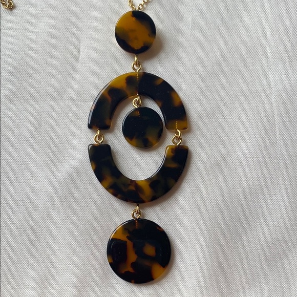 Jcrew tortoise long necklace - Picture 4 of 4